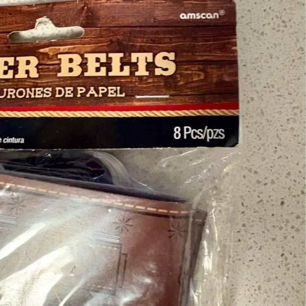 Paper Belt Western Party Favors
